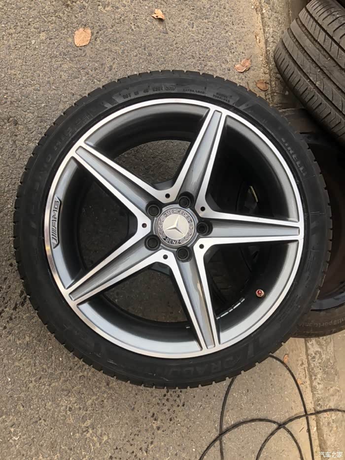 【图】转让全新c200时尚运动型17寸轮毂带轮胎及收18寸轮毂轮胎_奔驰c