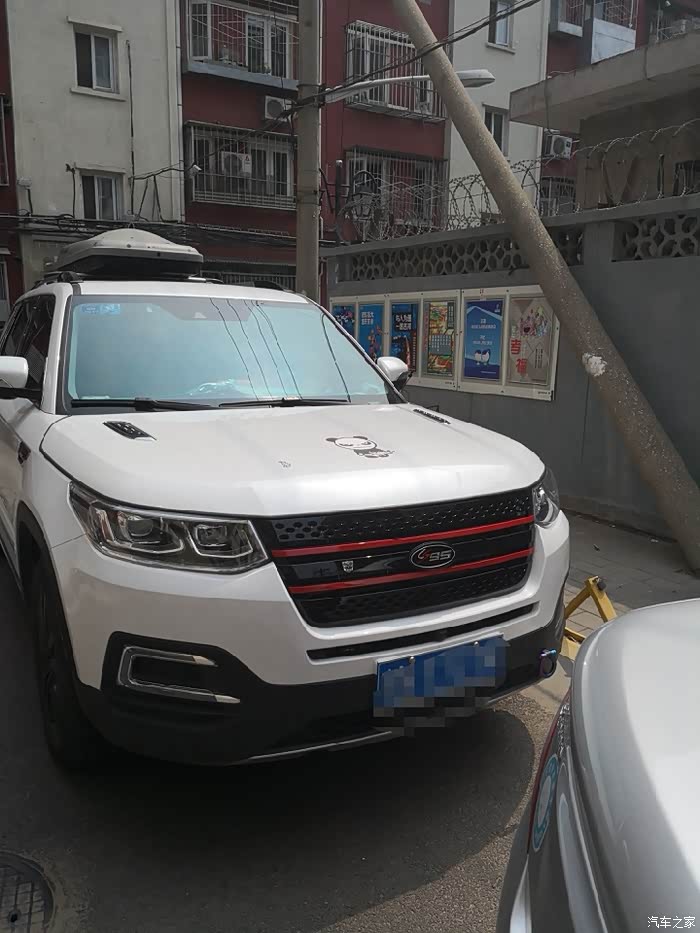 改装长安cs95中网哈哈没毛病好看