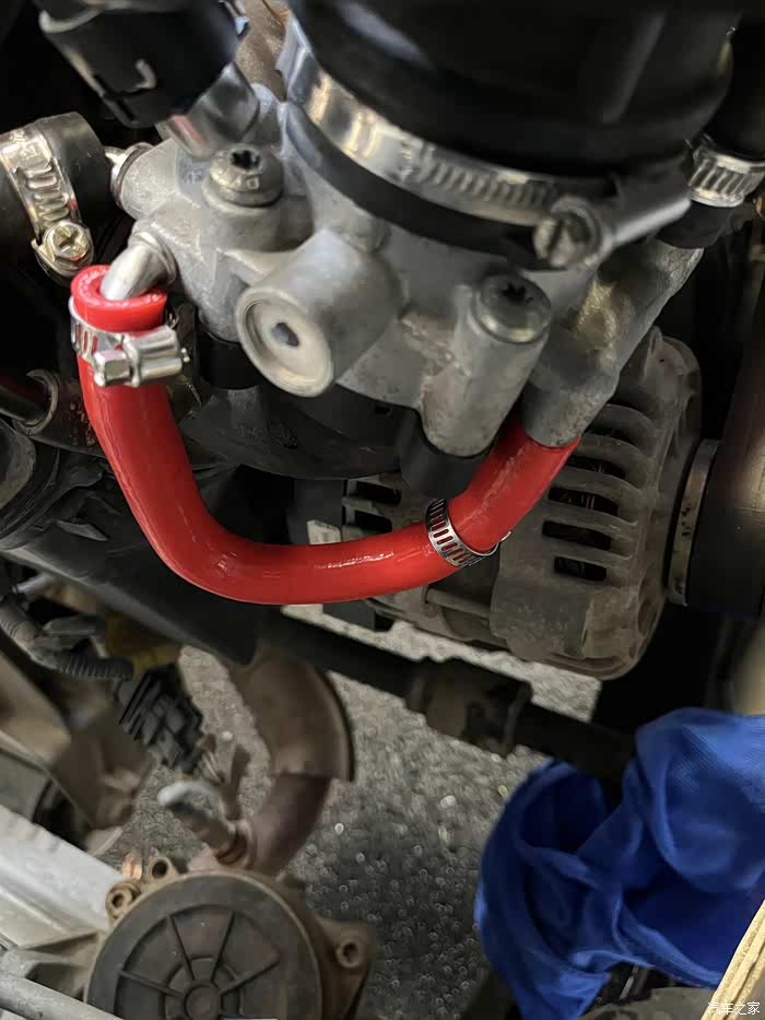 【图】自己动手换科鲁兹水管/90度节温器/可视化温控系统_科鲁兹论坛