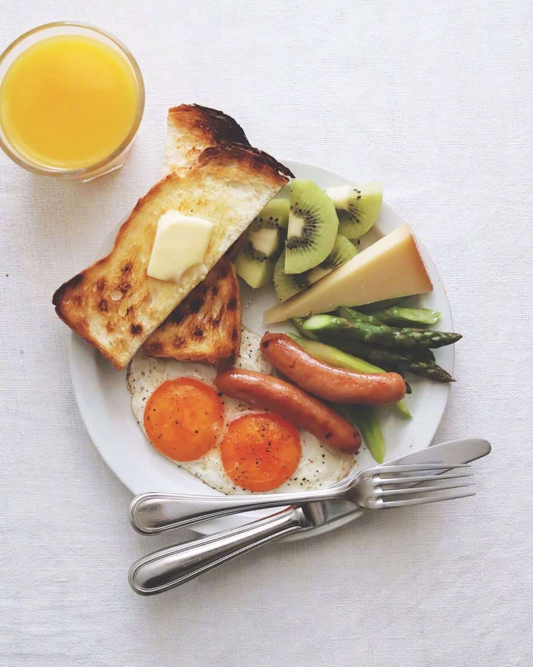 最美不过一顿丰盛的早餐!