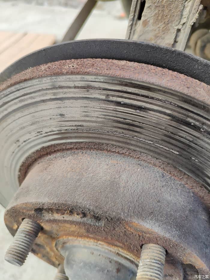 6388刹车盘磨损不均匀