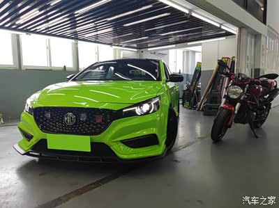 平民改装指南名爵6高铁版原谅绿改装作业