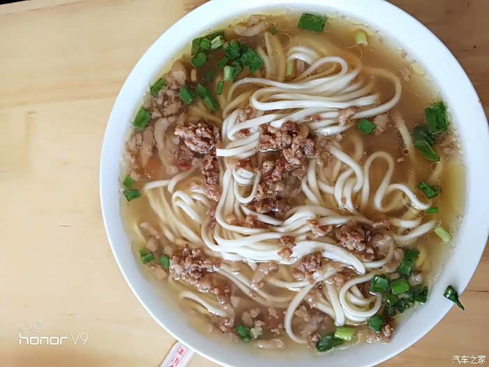 昨天吃的加加面