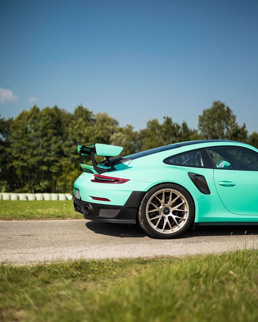 薄荷绿 保时捷,漂亮极了!_carrera gt论坛_手机汽车之家