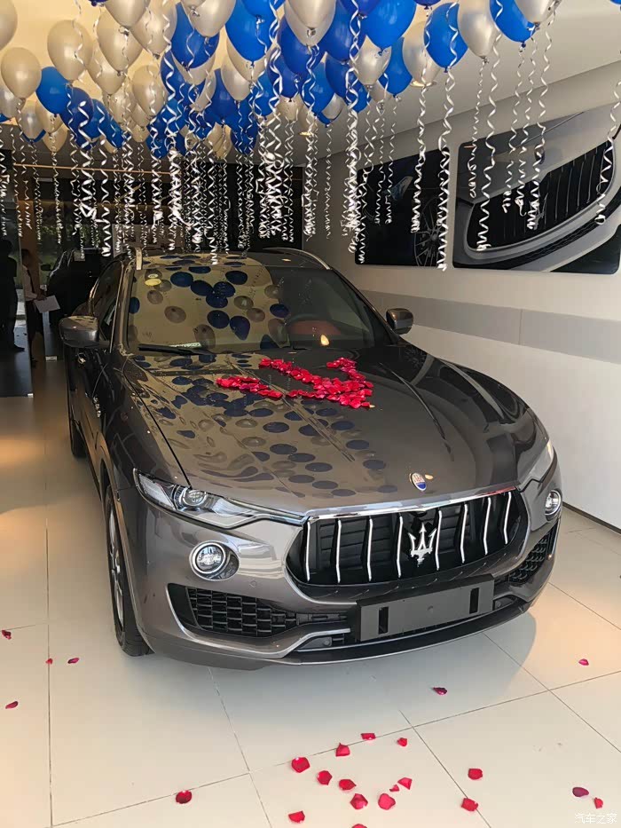 玛莎拉蒂18款suv提车作业