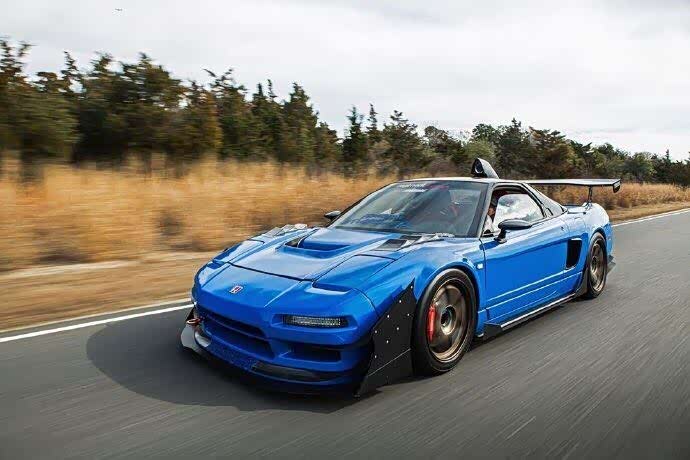 改装过的本田王nsx,很酷!