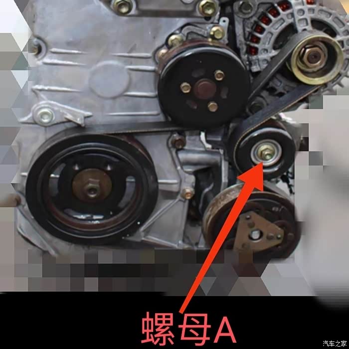【图】日产hr16换皮带_轩逸论坛_汽车之家论坛