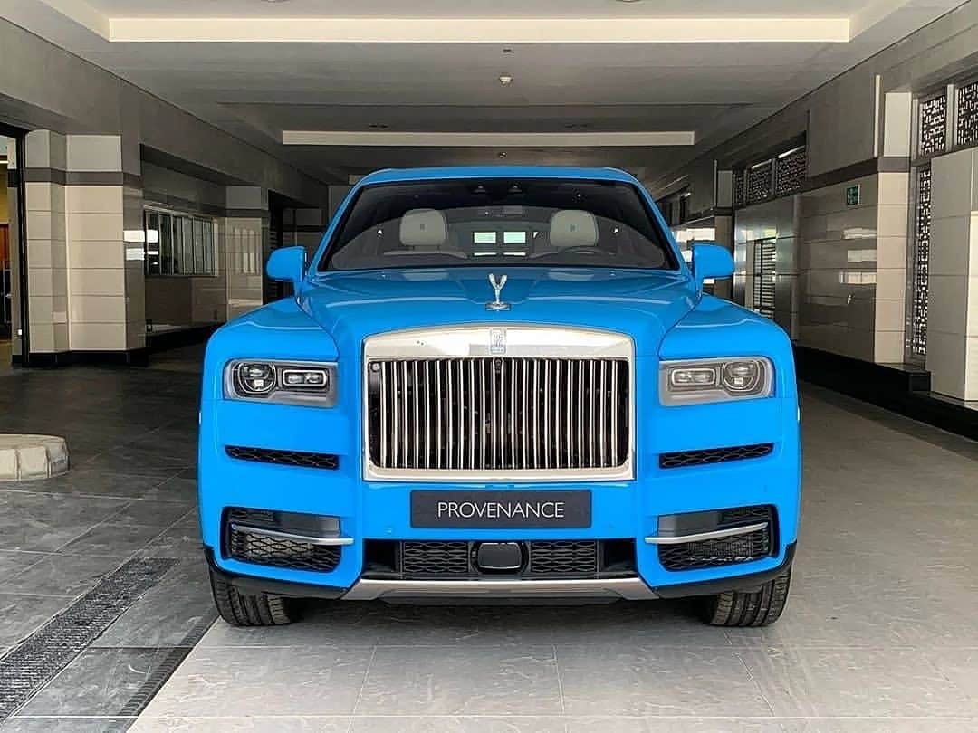劳斯莱斯cullinan gaiileobiue 蓝色车 漆_库里南论坛_手机汽车之家