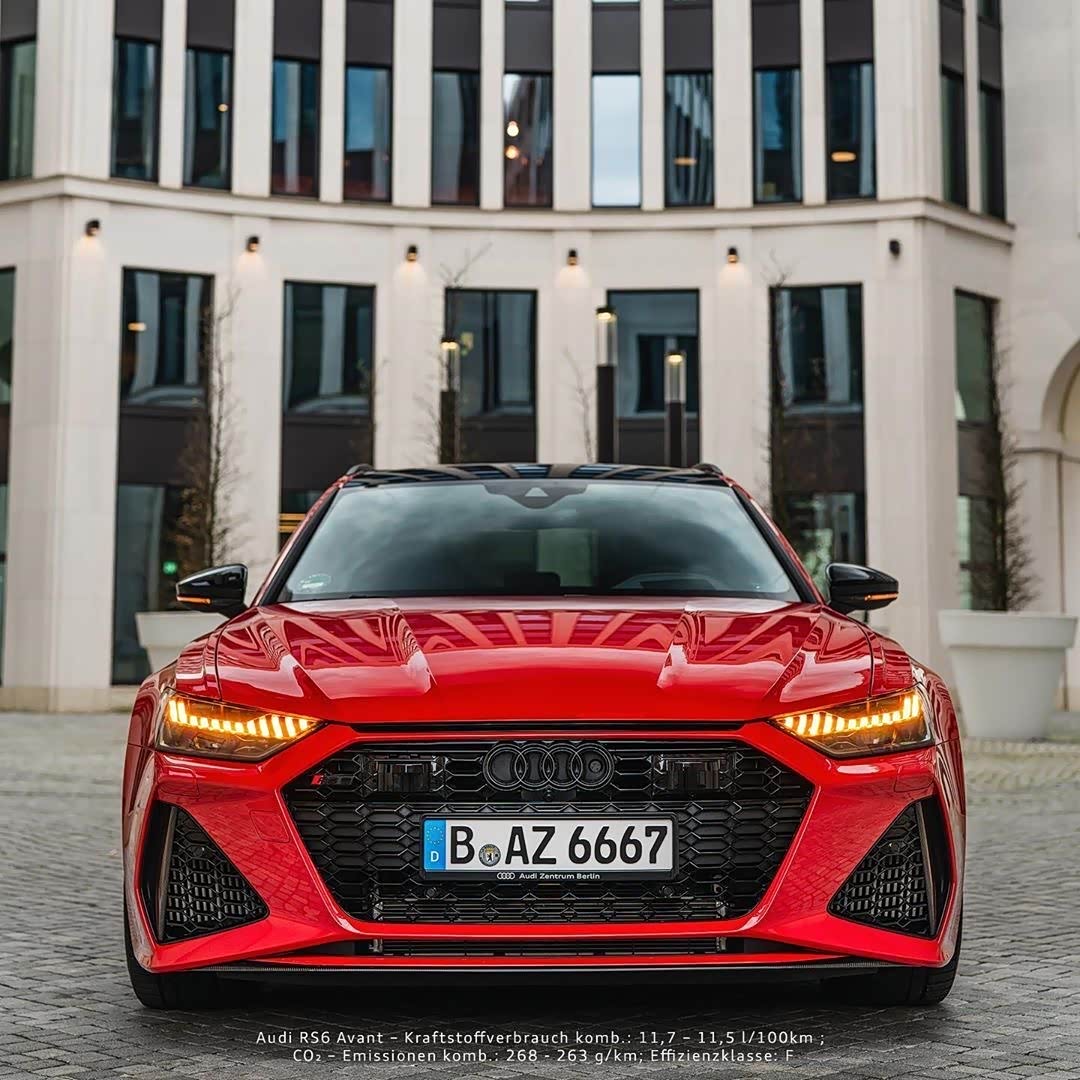 奥迪rs6avant属于烈焰劲旅的颜色