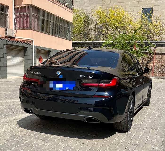 【图】提车日记 330li xdrive 碳黑色_宝马3系论坛_汽车之家论坛
