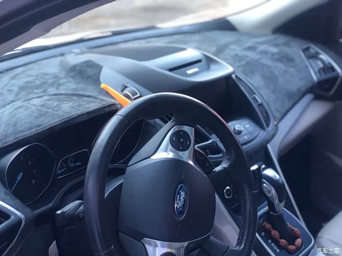 翼虎中控仪表台包翻毛皮