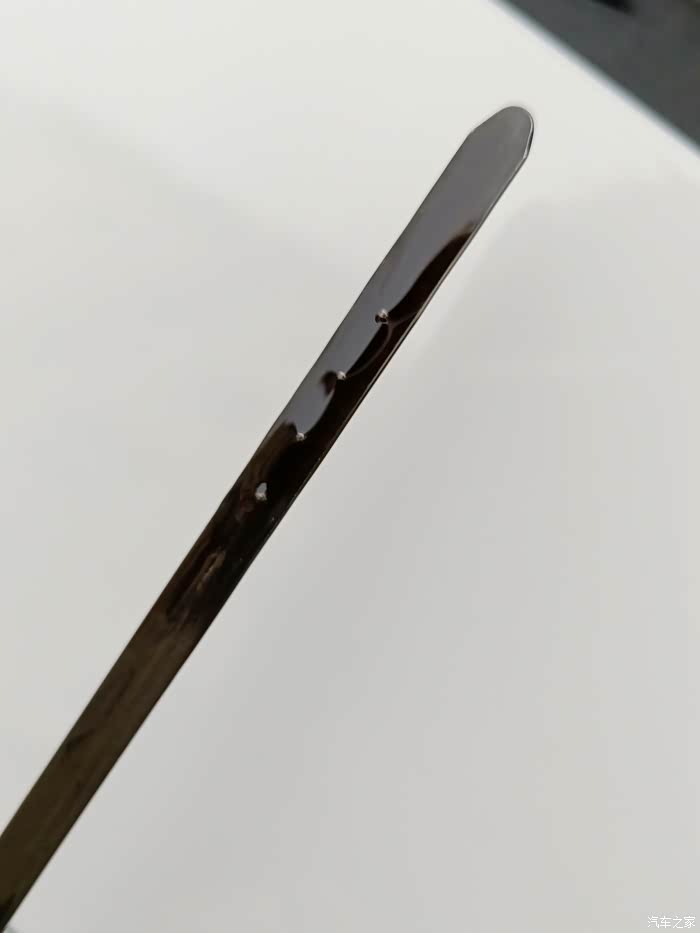 20t威朗五保后2150公里机油尺消耗四格半检查结果烧机油