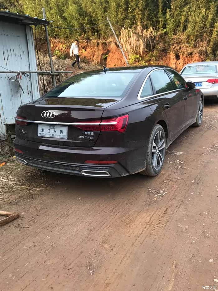 【图】家庭新成员~~~~~新a6l日珥红提车作业~~~~~~_奥迪a6l论坛_汽车