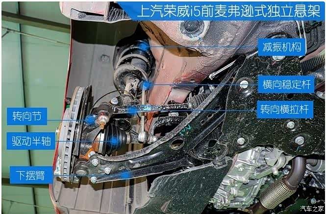荣威i5底盘解析