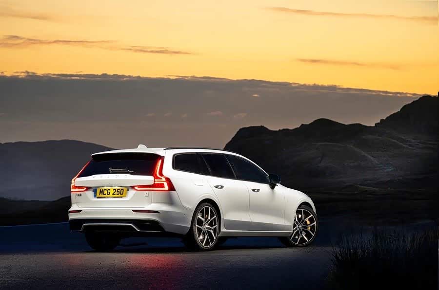 沃尔沃v60t8twinengine帅气十足