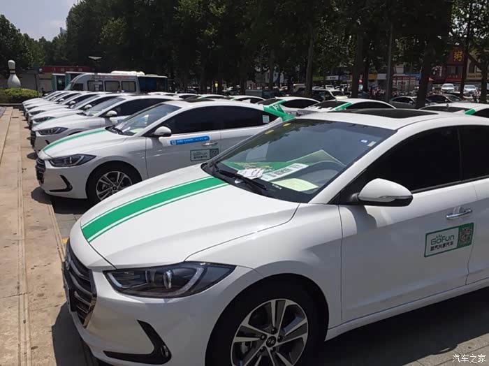 淄博共享汽车全是领动还不错哦!