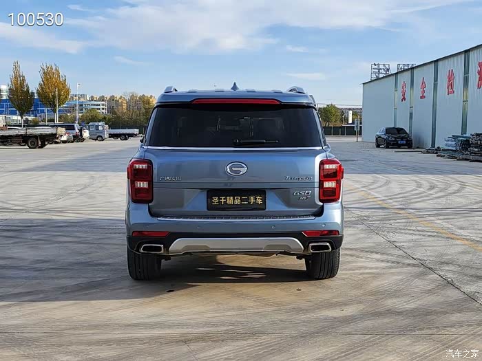 车主实拍17年广汽传祺gs8两驱七座豪华智联版三处划痕