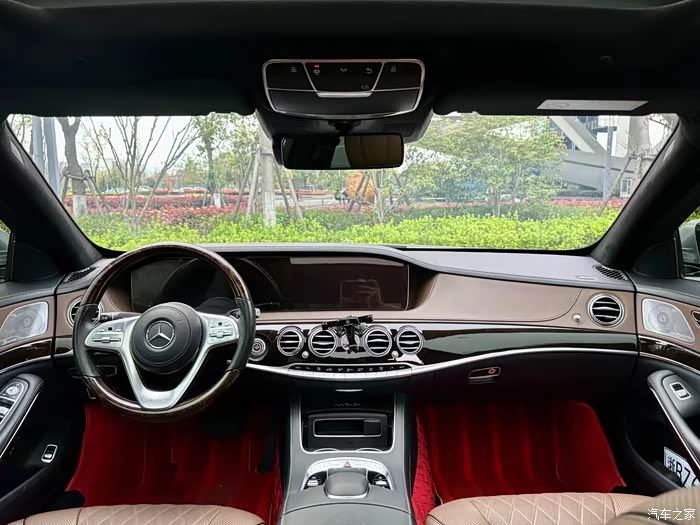 19年奔驰迈巴赫s450,私家代步车,原版原漆,实际10万公