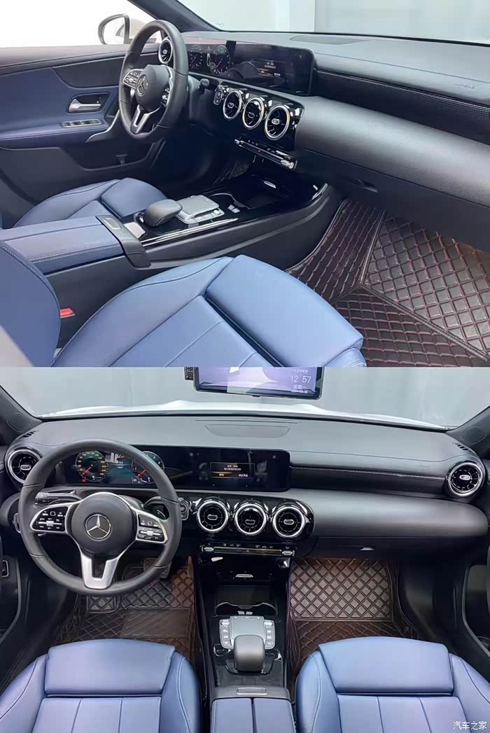 到店21年奔驰a200l原版精品车况一手户小跑15万