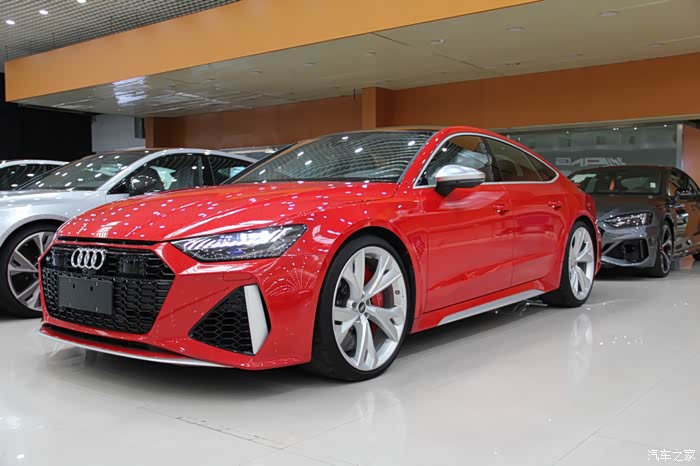 奥迪rs7探戈红活动车未上牌转让