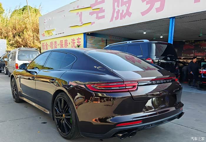 保时捷帕拉梅拉970老改新971后杠尾灯尾门