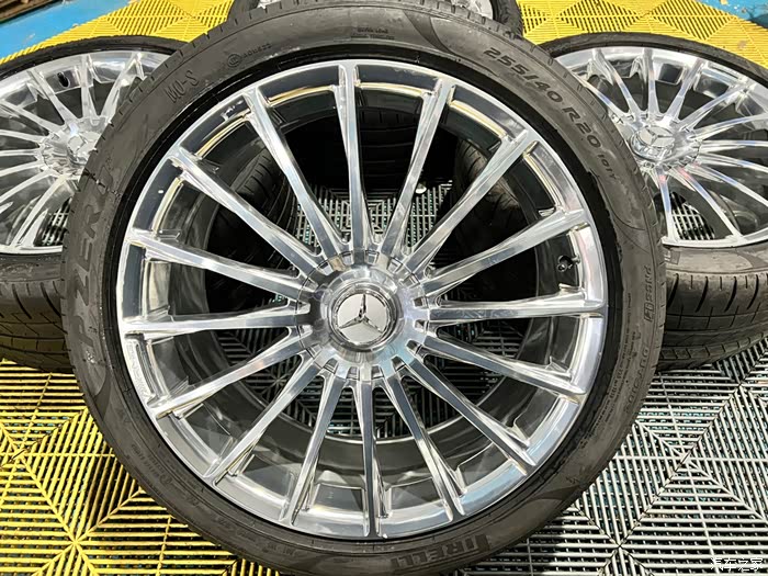 奔驰s65原厂20寸现拆轮毂