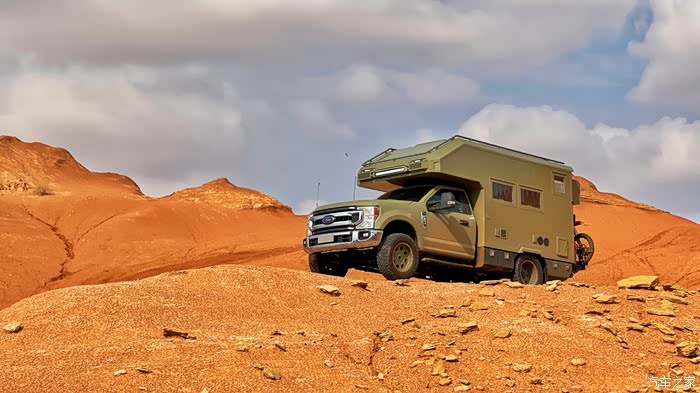 9上海房车展|旅美奇域f350四驱越野房车开启旅行之旅_福特皮卡论坛