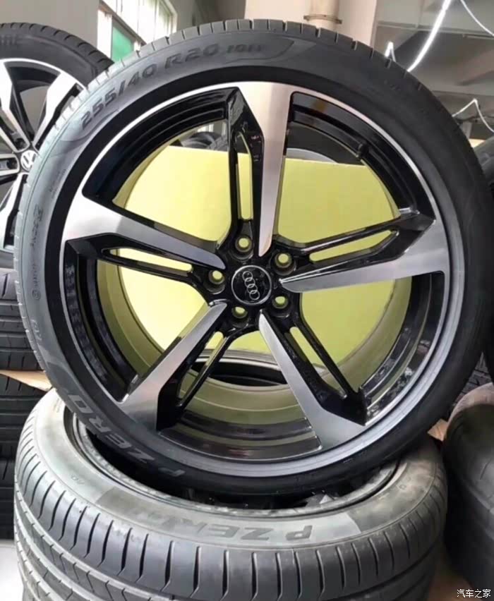 20寸奥迪rs7轮毂带胎一套喜欢的来