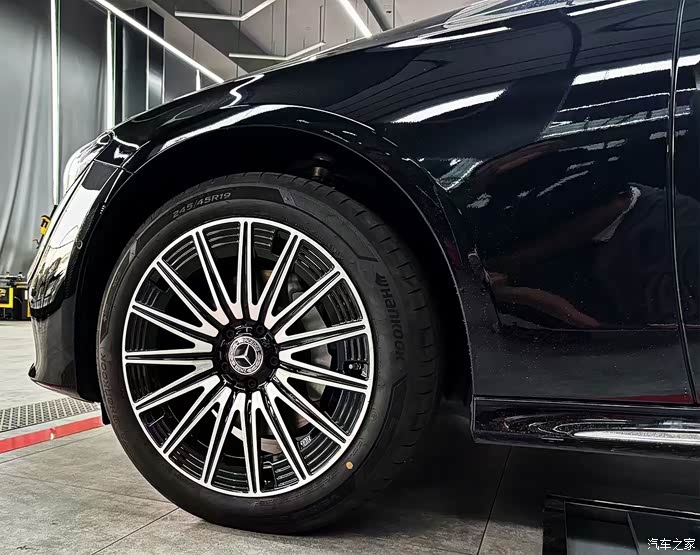 新款奔驰e海外版轮毂 19寸 20寸 万吨锻造 装车效果非常