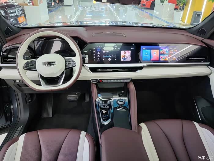 吉利星越l2021款2.0t evo两驱尊贵6千公里原版原漆