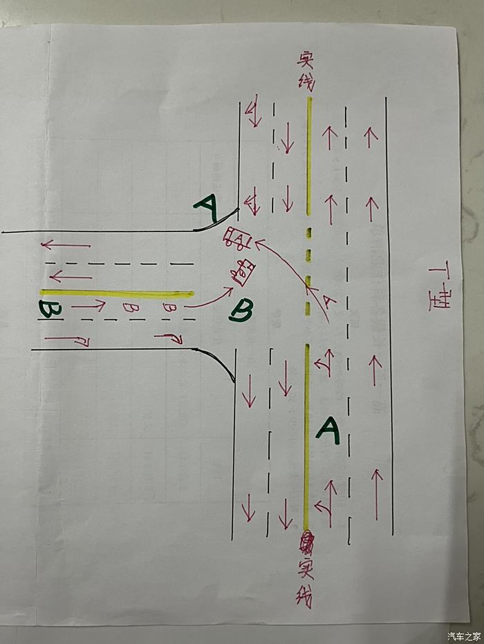 丁字平面交叉道路图片图片