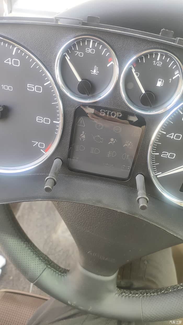 【图】仪表按键老是进灰加装两个小o型圈,完美解决_标致307论坛_汽车