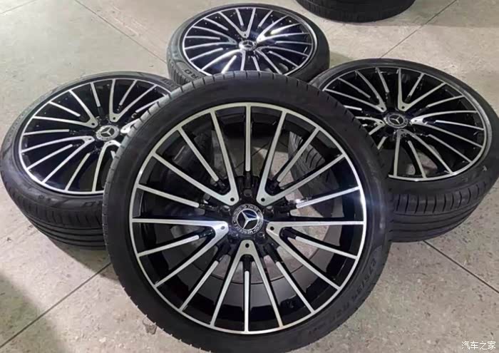 20寸奔驰s500轮毂有喜欢的看过来