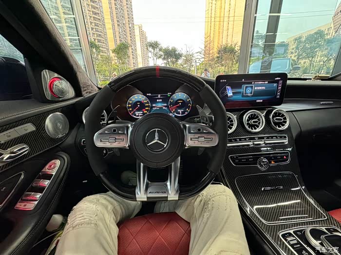 代友出奔驰c6316年精品车况升级桶椅碳陶刹车正
