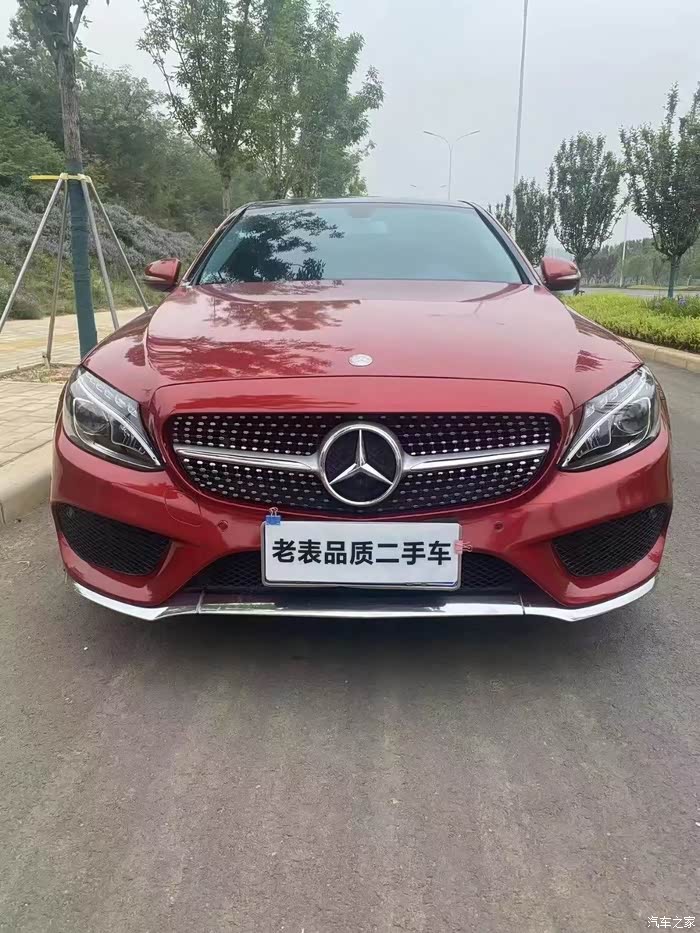 出售本人自用车,2016年奔驰c200l,极品车况,满天星中