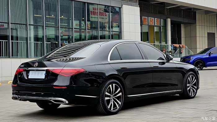 到店21款21年上牌奔驰s400l全车原版原漆带车衣更