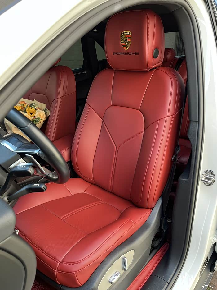机缘巧合终提保时捷macan自己diy波尔多红内饰