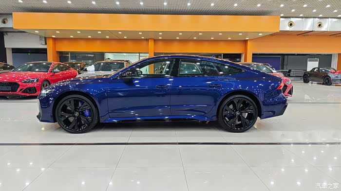 奥迪rs7纳瓦拉蓝厂家活动车未上牌转让