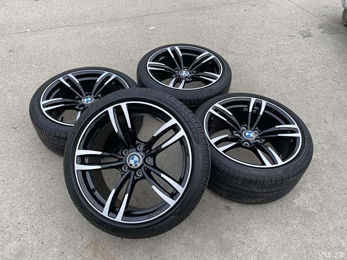 宝马3系19寸轮毂套件有兴趣的车友来看看直接私