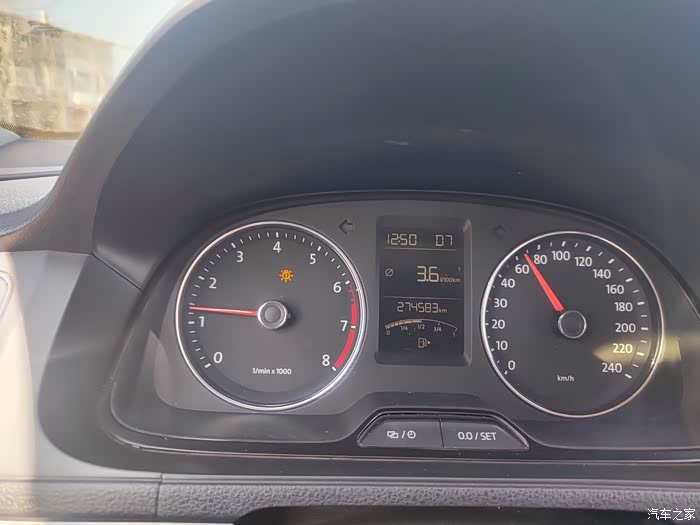 兄弟们这油耗还可以不16自动挡朗逸国道上匀速70码开