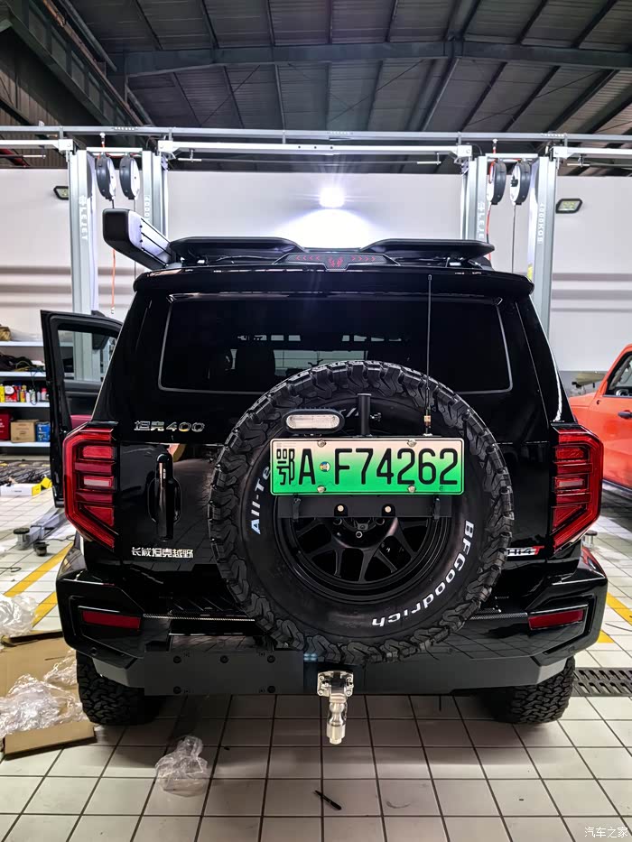 我这个改装怎么样大家帮我看看底盘装甲绞盘减震上支臂