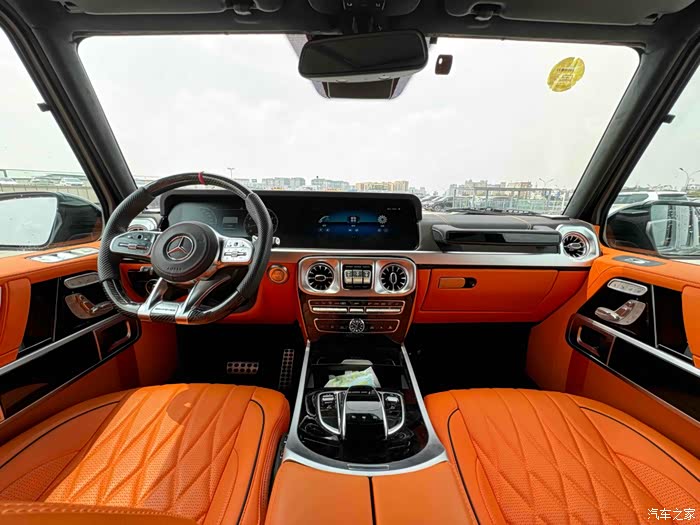 16款g63升级巴博斯套件内室升级新款联屏重金改造