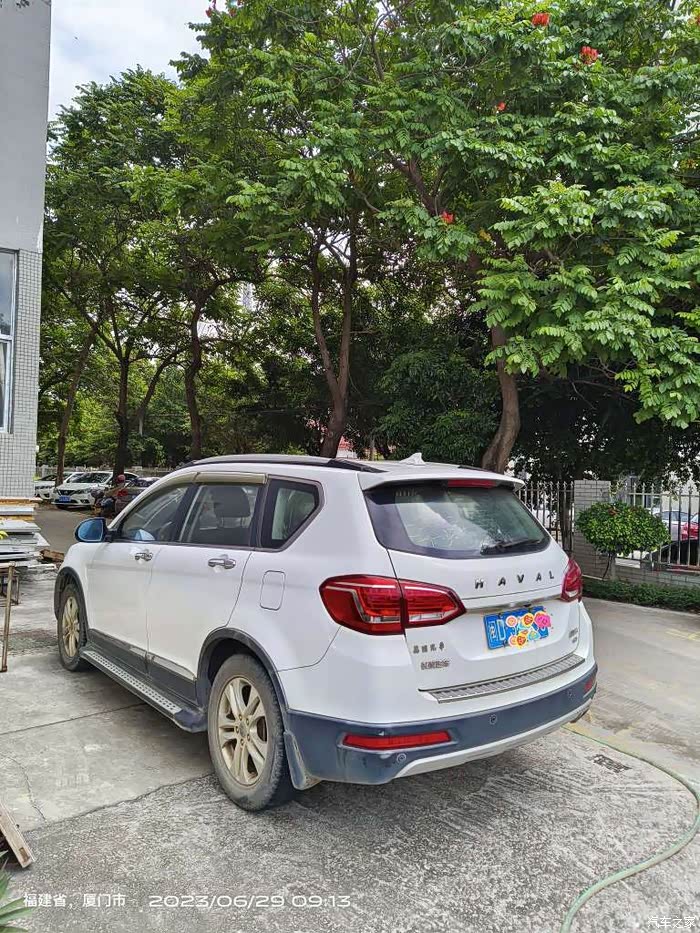 个人卖车2014款哈弗h6运动版二手车实表公里数八万出