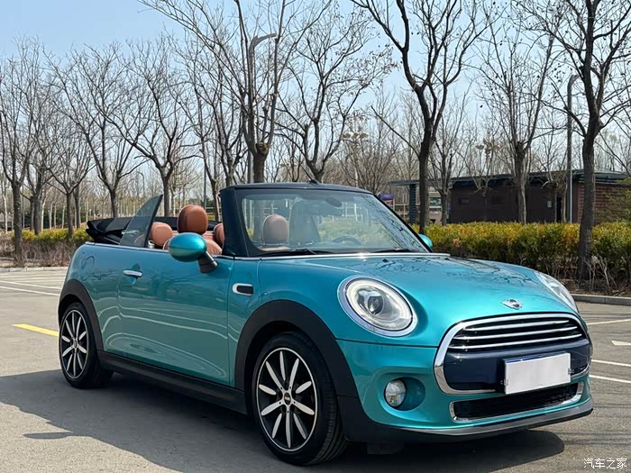 16款加勒比蓝限量版敞篷小mini15t整车原版一块补