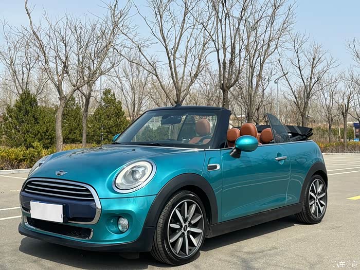 【图】16款加勒比蓝限量版敞篷小mini,1.5t,整车原版一块补_车生活论