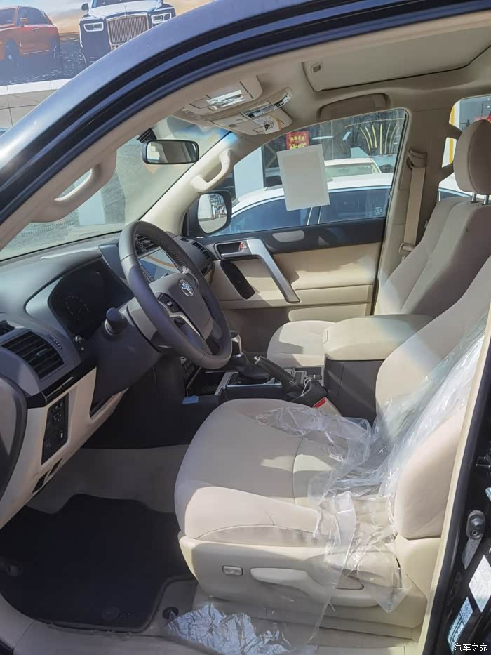 全新普拉多配置22款丰田霸道4000gxr迪拜版黑