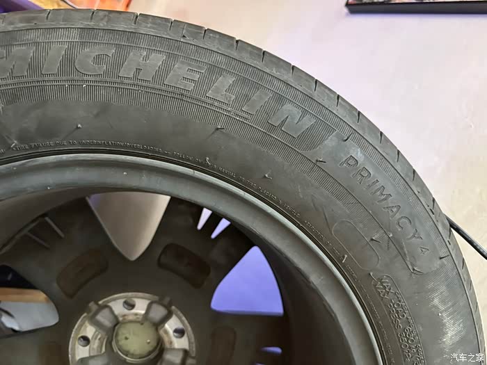 【图】出308原车4个轮毂带胎,胎是21年的米其林pm4,实表走了_标致308