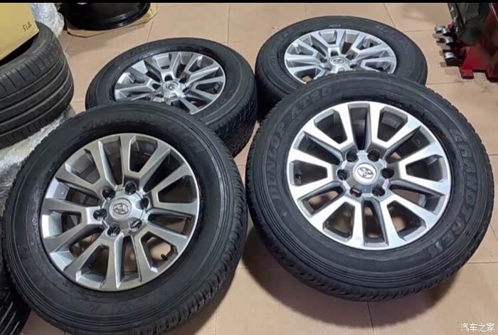 丰田普拉多霸道轮毂18寸精品套件