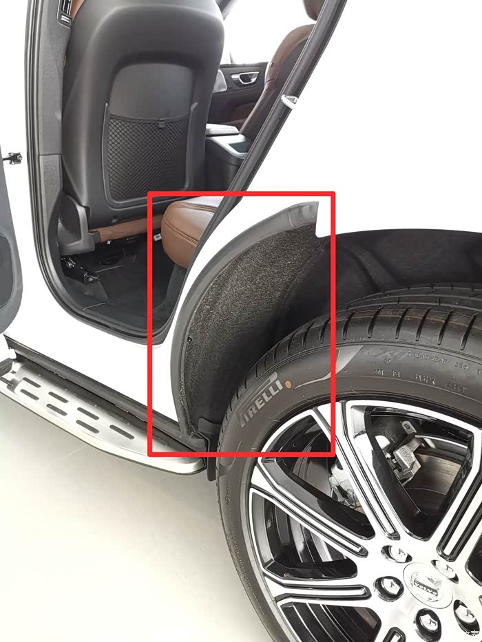 xc60加装后轮眉挡泥板