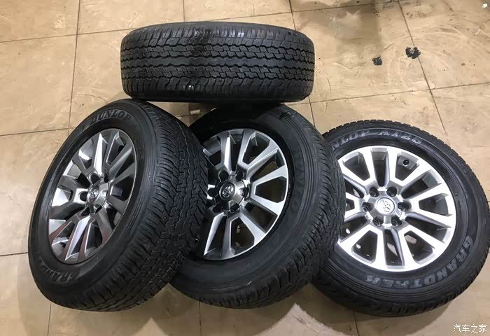 喜欢精品来丰田普拉多霸道轮毂18寸